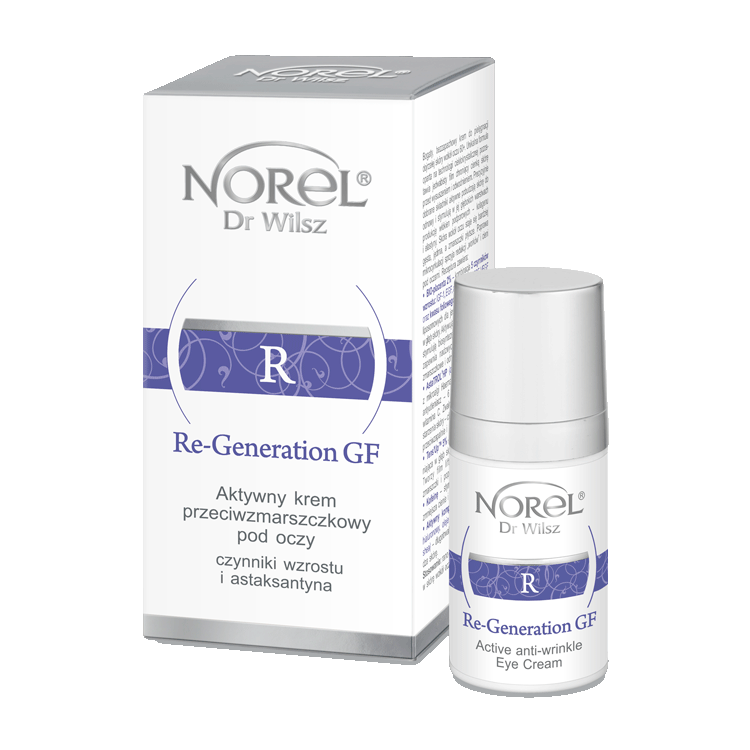 Norel Re-Generation GF aktywny krem przeciwzmarszczkowy pod oczy głęboko regenerujący