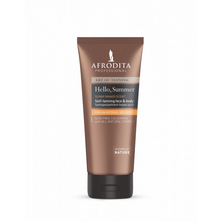 Afrodita Art of Tanning Self-Tanning Face and Body Lotion