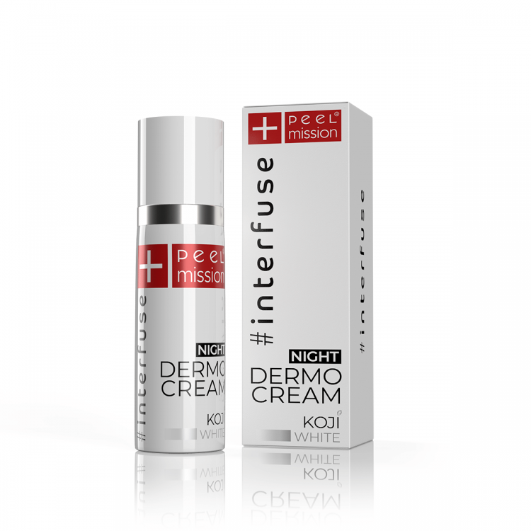 Peel Mission interfuse Koji White Night Dermo Cream
