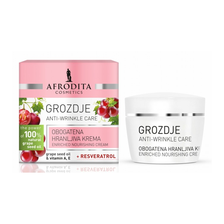 Afrodita Grapes Enriched Nourishing Cream