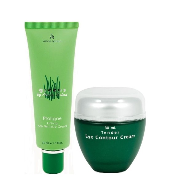 Zestaw Tender Eye Contour Cream 30ml+ Proligne Lifting Anti Wrinkle Cream 50ml