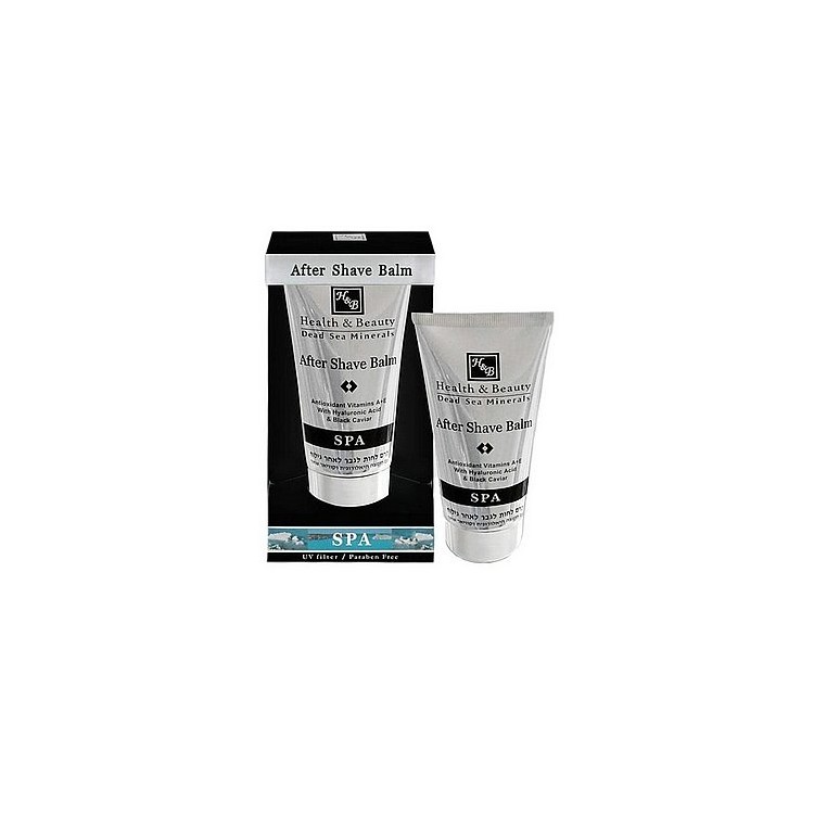 Health&Beauty After Shave Balm with Hyaluronic Acid and Black Caviar