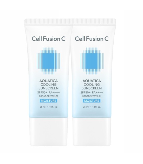 Aquatica Cooling Sunscreen 100 SPF50+/PA++++ 2 x 35ml