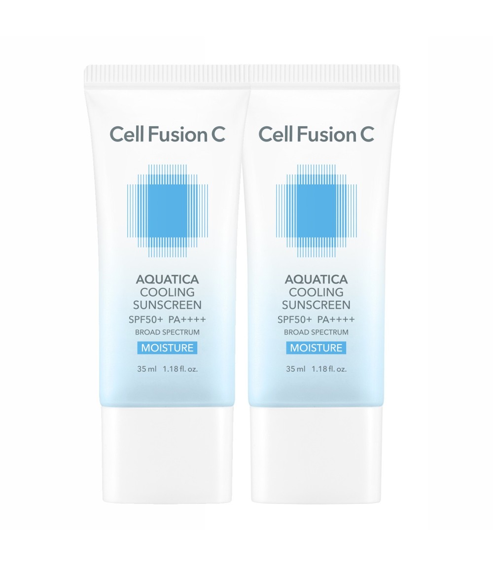 Aquatica Cooling Sunscreen 100 SPF50+/PA++++ 2 x 35ml