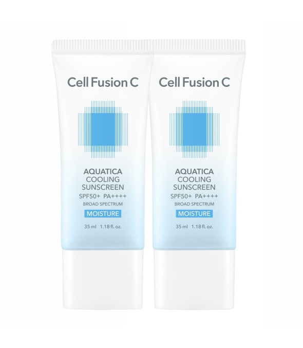 Aquatica Cooling Sunscreen 100 SPF50+/PA++++ 2 x 35ml