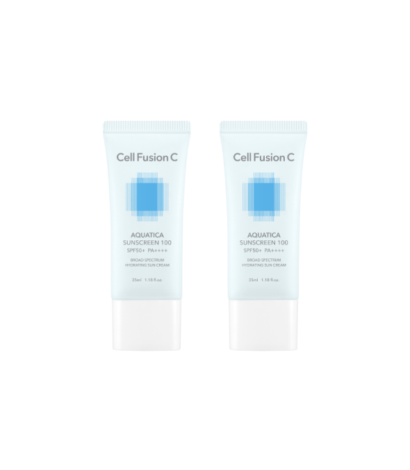 Aquatica Sunscreen 100 SPF50+/PA+++ 2 x 35ml