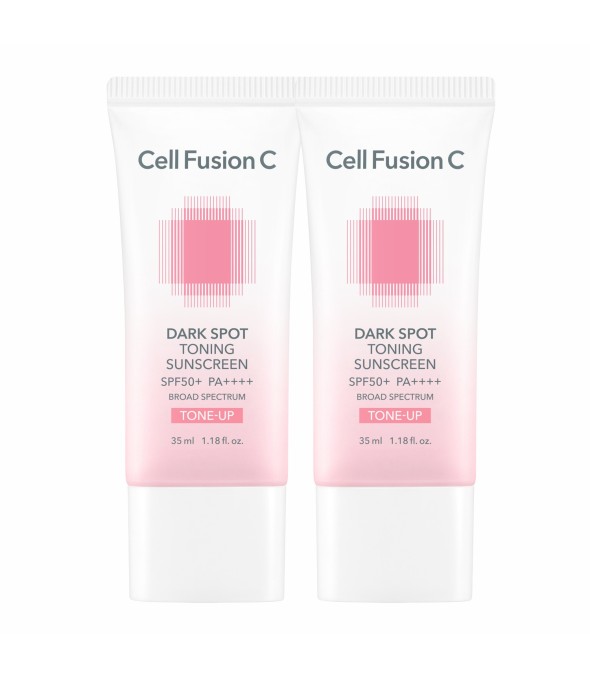 Cell Fusion C Toning Sunscreen 100 SPF50+/PA++++ Zestaw
