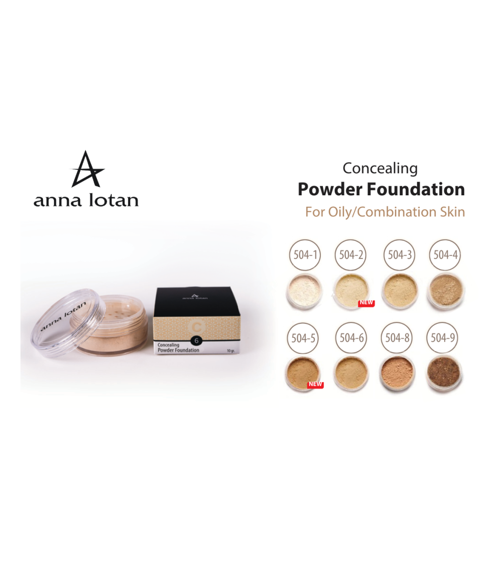Mineral Make-up Concealing Powder Foundation SPF17 10g