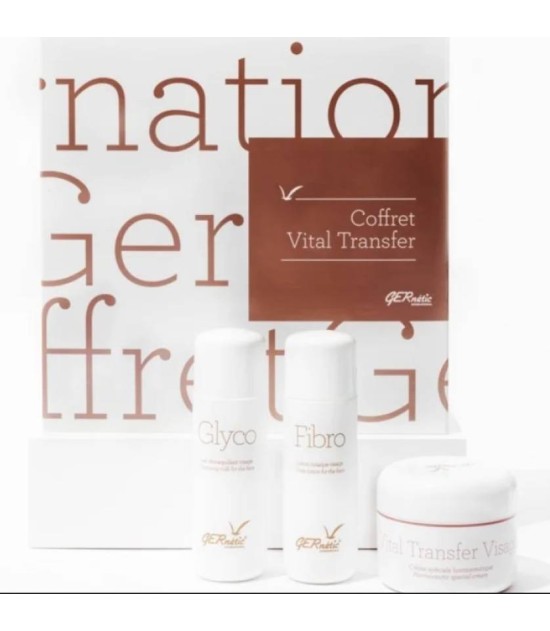 Coffret Vital Transfer Visage 50ml+ Glyco 50ml+ Fibro 50ml